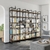 Biblioteca de hierro estilo Industrial XL 220 x 360 - comprar online