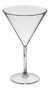 TAÇA DE MARTINI - 200ML - A PARTIR DE 100 UNIDADES - comprar online