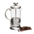 Cafeteira Francesa Prensa Cremeira Café de Inox e Vidro 350 Ml (855C) - Tecno facil