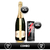 Combo de champagne Chandon Extra Brut 750 ml con seis latas de bebida energética Speed Unlimited de 250 ml cada una