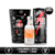 combo Mini botella vodka Absolut sabor peach 50ml con 4 latas de speed unlimited 250ml y un vaso de SPREEN coleccionable