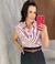 CAMISA ARAMISY LISTRA VERMELHA - Asa Boutique 