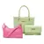 Kit Bolsa Média Verde E Baguete E Carteira Texas - VERCANI