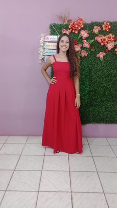 Vestido Isabela Vermelho - comprar online