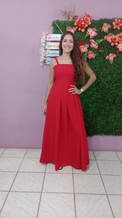 Vestido Isabela Vermelho