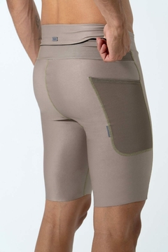 Safetti Bermuda de Corrida Masculina Titán 2.0 Avelã na internet