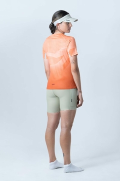 Safetti Camiseta Corrida Fem Cadence Flame - Safetti