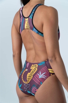 Safetti Maiô Leopard - loja online