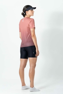 Imagem do Safetti Camiseta Corrida Fem Semplicitá Rosa Ponche
