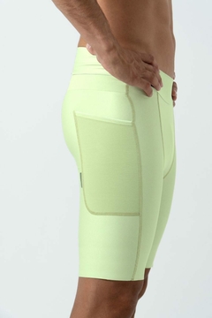 Safetti Bermuda de Corrida Masculina Titán 2.0 Stevia - Safetti