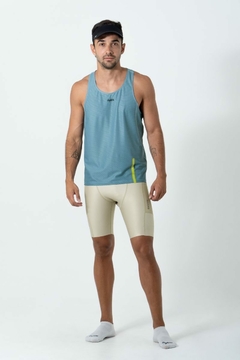 Safetti Regata Corrida Masc Semplicitá Azul Polvo - comprar online