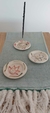 PORTA SAHUMERIO CERAMICA 11 CM - comprar online