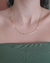 Choker Mini Medalinhas Penduradas - Semijoia Ouro - comprar online