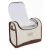 Bolsa Térmica 4 Potes - Marfim com Marrom Classic - Padrão: Único na internet