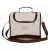 Bolsa Térmica 4 Potes - Marfim com Marrom Classic - Padrão: Único