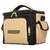 Bolsa Térmica 3 Potes - Preta com Dourado Fit Fashion - Padrão: Único na internet