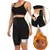 Suor sauna calças corpo shaper shorts perda de peso emagrecimento shapewear mul na internet