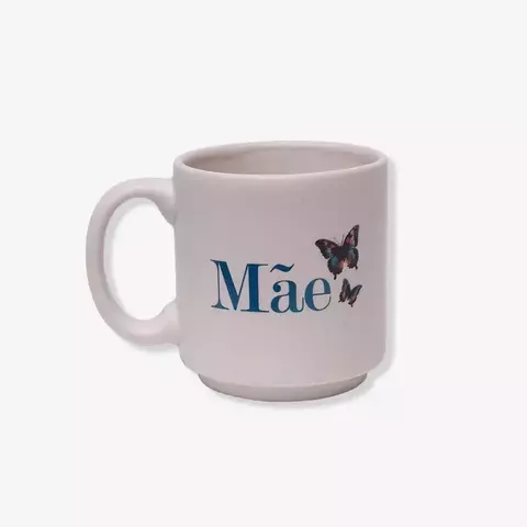 CANECA MINI TINA 100ML MAE VOCE ME ENSINOU