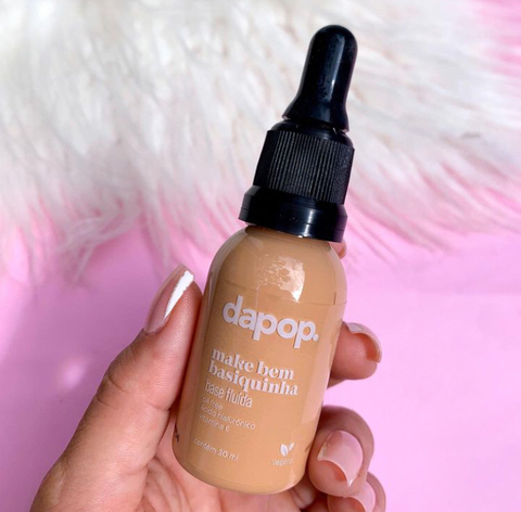 Base fluída Vegana Dapop Make bem Basiquinha - comprar online