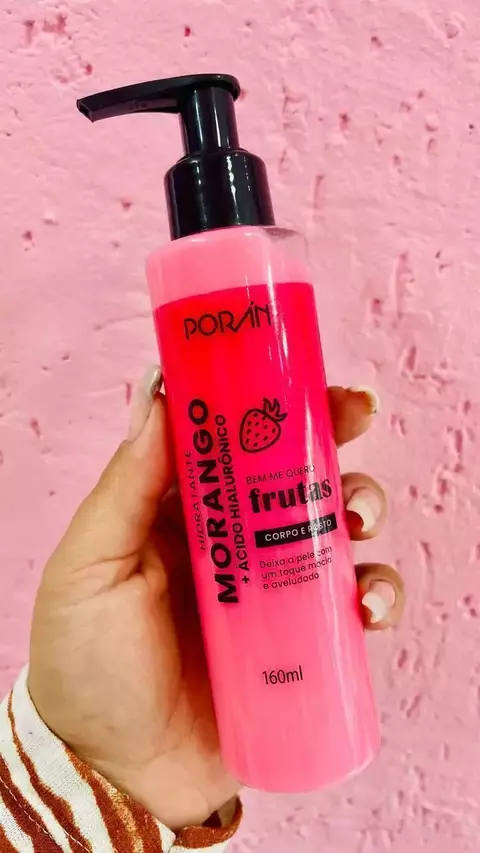 hidratante morango