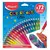 LÁPIS DE COR MAPED 72 CORES COLOR PEPS STAR
