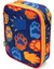 ESTOJO DUPLO PETS ESTAMPA PATINHAS AZUL LÉO&LÉO