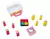 KIT CARIMBO MALETA HELLO KITTY C/8 CARIMBOS E 4 ALMOFADAS COLORIDAS - loja online