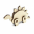 QUEBRA - CABEÇA 3D PARA COLORIR DINO - LEO&LEO - loja online
