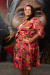 Saia Midi Plus Size com Bolso Estampa Tucano - Maria Abacaxita