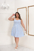 Vestido Plus Size Margaridinhas na internet