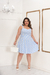 Vestido Plus Size Margaridinhas