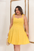 Vestido Plus Size Amarelo na internet