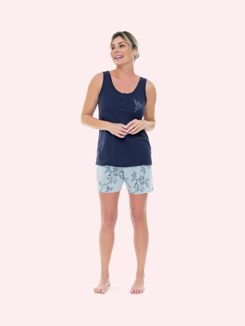 Pijama PLUS SIZE Regata Com Short