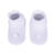 SAPATO DE BEBE BOTAO-BRANCO LISO-RN