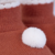 SAPATO DE BEBE POMPOM-TERRACOTA C/ OFF WHI-RN - comprar online