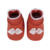 SAPATO DE BEBE LACO DOBRADURA-TERRACOTA C/ OFF WHI-RN