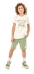 Imagem do CONJUNTO MENINOS CAMISETA MEIA MALHA SHORT SARJA 47013