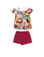 CONJUNTO FEMININAS BLUSA MEIA MALHA SHORT MOLETOM 19321 - ALEKA KIDS