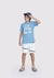 CONJUNTO MENINOS CAMISETA MEIA MALHA SHORT POLITEL 19298
