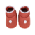 SAPATO DE BEBE BOTAO-TERRACOTA C/ OFF WHI-RN