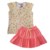 CONJUNTO F BLUSA COTTON ROT. E SAIA COTTON LISO 50840