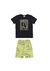 CONJUNTO MENINOS CAMISETA MEIA MALHA SHORT MOLETOM19294 - comprar online