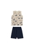 CONJUNTO MENINOS REGATA MEIA MALHA SHORT MOLETOM 19291