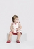 CONJUNTO MENINAS BLUSA MALHA NIKKO SHORT MOLETOM 46145
