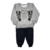 CONJUNTO MENINA MOLETOM ZEBRAS TAM-P 241 - ALEKA KIDS