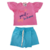 CONJUNTO MENINA MEIA MALHA E MOLETOM 56927