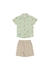 CONJUNTO MENINOS CAMISA MEIA MALHA SHORT ECOTEX 44952 na internet