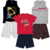 KIT VOLTA ÀS AULAS 3 CONJUNTOS 6 PEÇAS MENINOS 12025 - ALEKA KIDS