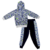 CONJUNTO MENINO MOLETOM C/ CAPUZ E CALCA TAM-4 9923 - ALEKA KIDS
