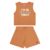 CONJUNTO MENINA EM MALHA CANELADA 4-6 ANOS 56920 - ALEKA KIDS